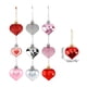 thumbnail image 3 of CaiYueKe 10 Pcs Valentine's Day Decorations Heart Hanging Ornaments Plastic Ball Pendants for Home Party Wedding Romantic Holiday Seasonal Decorative Supplies, 3 of 6