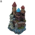 thumbnail image 2 of Zeus Aquarium Landscaping Fish Tank Decoration Simulation Castle House Ornaments, 2 of 6