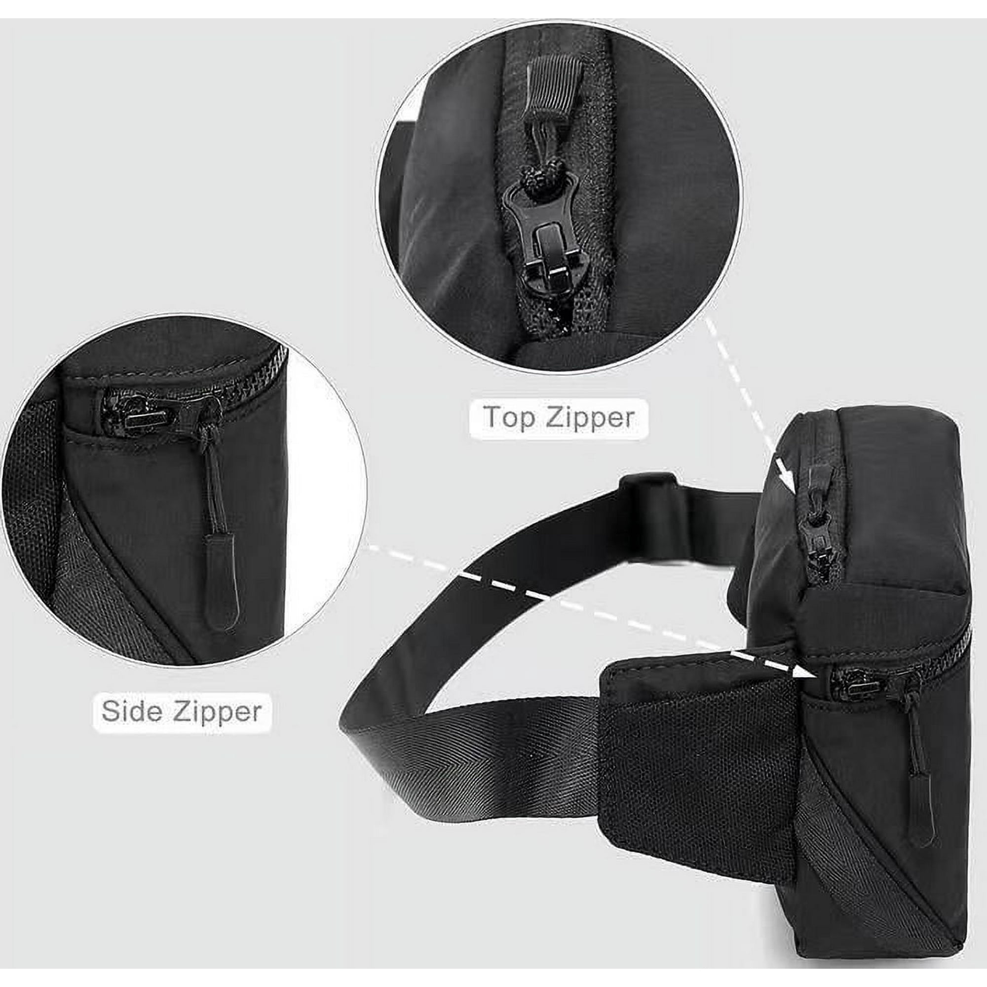 Black waterproof fanny pack online