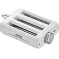 thumbnail image 3 of VEVOR Pasta Attachment for KitchenAid Stand Mixer, 3-IN-1 Stainless Steel Pasta Roller Cutter Set Including Pasta Sheet Roller, Spaghetti and Fettuccine Cutter,8 Adjustable Thickness Knob Pasta Maker, 3 of 9