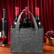 thumbnail image 3 of EeaseMX 2 bolsas de fieltro para botellas de vino tinto., 3 of 7