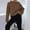 Brown, variant on 2023 Women's Pants Set Hooded Sweater+Casual Pants With Pockets Two Piece Set Color Long Sleeve Solid Color Swearshirt Set Female Suit Pant Suit Women Dressy Petite Outfit Formal Rompers for Women