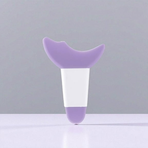 Purple Crescent Eyeliner Guide – Beginner Makeup Tool – Silicone Winged Liner Assistant