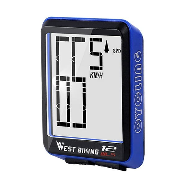 Wireless Bicycles Computer Large Digital Bike Computer Odometer