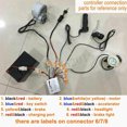 thumbnail image 4 of De De La Conversión E Del Motor Eléctrico De La Bici Parte 250W 24V Sunnimix Piezas de conversión de bicicleta eléctrica, 4 of 8