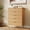 Wood Color, variant on CazToi 32-inch Modern Fluted Dresser with 5 Drawers Narrow Wooden Chest Multi-Functional Storage Organizer