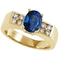 thumbnail image 2 of Tommaso Design� Oval 7x5mm Genuine Sapphire Ring, 2 of 9