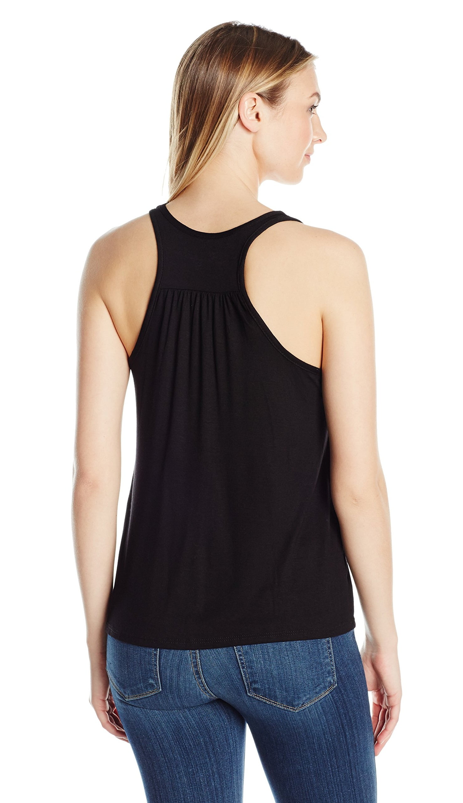 Women's Pineapple Skull Printed Flowy Racerback Tank Top