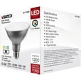 thumbnail image 6 of Satco PAR38 LED Light Bulb CCT Selectable Medium Base - 13.3W, Silver, 24 Pack, 6 of 8