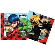 Miraculous Ladybug Compostable Paper Party Napkins (20pk - 13x13in / 33x33cms)