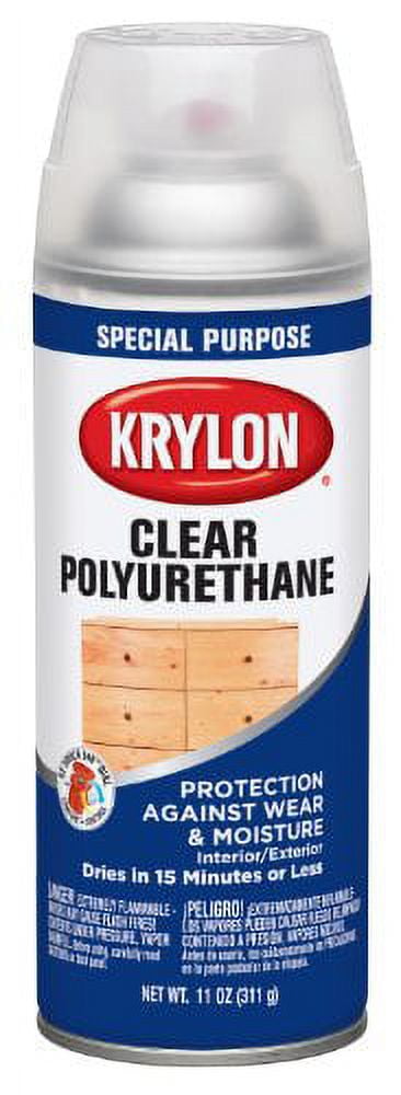 Krylon Gloss Clear Spray Polyurethane, 11 Oz. K07005777, 1 - Kroger