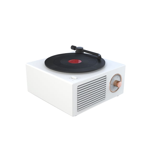 Retro Atomic Record Player Mini Bluetooth Connection Wireless Professional Large-diameter Voice Coil Speaker