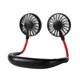 thumbnail image 1 of Ventilador de manos libres Irfora Ventiladores portátiles recargables usables de la oficina en el hogar Deportes Mini cabezal Mini manos libres Portabrazos con banda para el cuello Irfora Ventilador de manos libres, 1 of 7