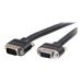 thumbnail image 2 of C2G Select (VGA) (M) 3ft Select VGA Video Extension Cable M/F - In-Wall CMG-Rated - Câble d'Extension VGA - HD-15 (VGA) (F) à HD-15 - Vis à Molette - Noir, 2 of 4