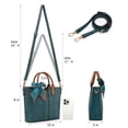 thumbnail image 3 of Montana West Tote Bags for Women Bow Crossbody Purses with Detachable Strap, Lake Blue Green, 3 of 6
