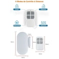 thumbnail image 5 of LNGOOR Modes Selection Door Alarm  Easy To Manage With Remote Control  Home Security System For Mobile Homes And Hotel Rooms  Low Battery Alert With 1 Year Monitoring, 5 of 5