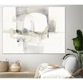 thumbnail image 2 of Giant Art 72x54 Improvisation I Gray Fine Art Giant Canvas Print in White, 2 of 3
