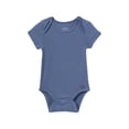 thumbnail image 5 of Modern Moments by Gerber Baby Neutral Super Soft Viscose Short Sleeve Bodysuits, 2-Pack, Sizes 0M-12M, 5 of 8