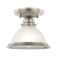 thumbnail image 2 of Livex Lighting - Home Basics - 1 Light Flush Mount in Farmhouse Style - 7.75, 2 of 4
