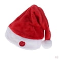 thumbnail image 1 of 2 Unidades Sombrero de Santa Claus Eléctrico Musical Meneando de Calentamiento de Atmósfera Juguete para Niños, 1 of 9