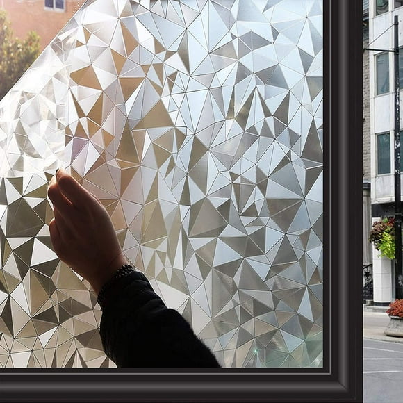 Window Film Window Film Window Film Non Adhesive Window Film Decorative Window Sticker for Home Office Bedroom Kitchen Doors