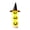 D, variant on Halloween Decorations Light Up Pumpkin Tower, Pumpkin with Witch Hat for Home Yard Porch Thanksgiving Decorations, A