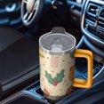 thumbnail image 4 of 40 Oz Christmas Stocking And Tree Tumbler With Handle, Holiday Coffee Cup, Winter Gift, 4 of 4
