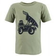 thumbnail image 4 of Hudson Baby Toddler Boy Short Sleeve T-Shirts, Construction Dino, 3 Toddler, 4 of 7