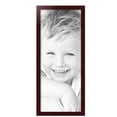 thumbnail image 2 of ArtToFrames 13" x 32" Mahogany Picture Frame, 13x32 inch Brown MDF Poster Frame (WOM-3978), 3 Pack, 2 of 8