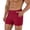 43# Red, variant on Compression Shorts Men with Pocket Spandex Running Shorts Sport Athletic Workout Performance Underwear Dark Blue L
