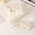 thumbnail image 4 of Large Capacity Pen Bag INS Floral Print Multifunctional Pencil Case Pen Box School Office 05, 4 of 6