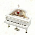 thumbnail image 5 of LOLIPPYY Creative Piano Music Box with Dancing Girl, Beautiful Classical Clockwork Music Box, Size L, 5 of 7