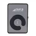 thumbnail image 2 of 5X Mini Mirror Clip Usb Reproductor de Música Mp3 Digital Compatible con 8Gb Sd Tf Tarjeta Negro, 2 of 8
