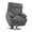 Grey, variant on HSUNNS Lift Recliner Chair for Elderly with Extended Footrest, Single Sofa Recliners for Living Room with Side Pocket, Beige