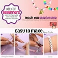thumbnail image 4 of BESTSKY 2026 New Arts and Crafts Clay Bracelet Making Kit with 5200 Pieces,Beads for Bracelet Making,Perfect Crafts for Kids,Friendship Beads for Jewelry Making,Gift for Girls Aged 4-12 Years Old, 4 of 6