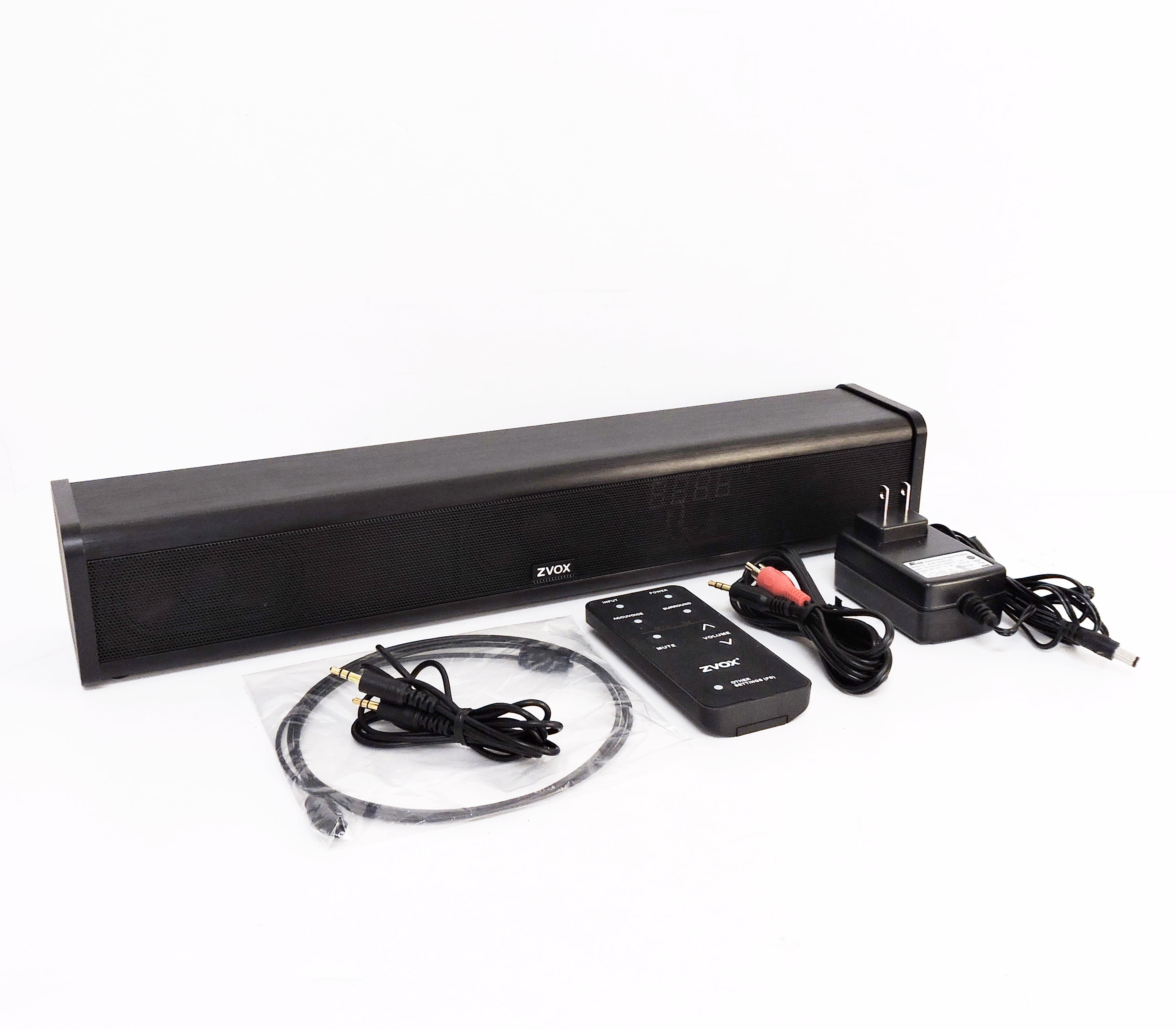 Refurbished ZVOX AV203 AccuVoice TV Speaker With Hearing Aid Technology