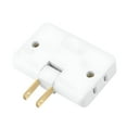 thumbnail image 7 of GJX Multi Plug Outlet 180 Degree Adjustable with 3 Spaced Outlets Power Extension White, 7 of 7