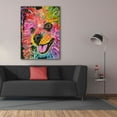 thumbnail image 3 of Epic Graffiti 'Pom Pom 2' by Dean Russo, Canvas Wall Art, 40"x54", 3 of 8