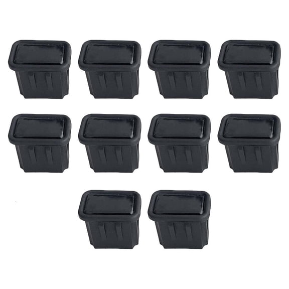 Lerpwige 10Pcs Wearproof Hockey Stick End Plugs Hockey Stick End Tape Protectors