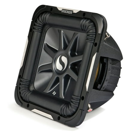 Kicker Refurbished 11S10L7D4 Car Audio Solobaric 10" L7 4 Ohm 1200W Subwoofer - Factory Certified Refurbished