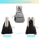 thumbnail image 3 of Mochila de pickleball Bolsa de raqueta ajustable para pickleball y tenis Rojo, 3 of 5