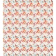 thumbnail image 3 of Ambesonne Floral Duvet Cover Set, Retro Warm Colored Fall, 2-Calking, Coral Yellow Grey, 3 of 7