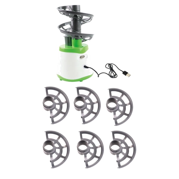 USB Table Tennis Robot, PingPong Practicing Ball Machine, Professional Training 9 Orbits