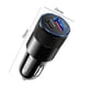 thumbnail image 5 of Cargador PD 38W 2 puertos USB+Tipo-C Cargador de coche rápido para iPhone 14 Pro (Plata), 5 of 5