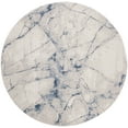 thumbnail image 2 of Safavieh Meadow Nikeisha Abstract Area Rug, Navy/Ivory, 6'7" x 6'7" Round, 2 of 8