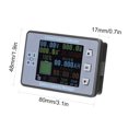 thumbnail image 2 of Amdohai 2.4 Inch Wireless Voltage Meter Ammeter Voltmeter Coulometer Battery Power Detector Battery Capacity Tester Real-time Battery Monitor, 2 of 8