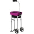 thumbnail image 1 of Rolling Cane - The Cane That Rolls ! - specifically Designed to Easily Roll Over Small Flooring Transitions to Avoid Needing to Pick It Up with Each Step, 1 of 1