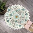 thumbnail image 2 of Small Round Rug 2ft Round Cute Bath Mat Bathroom Rug, 2 of 5