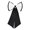 Black and white, variant on Ywmsfl Fashionable Evening Gown Bowknot Removable Bowknot Decorative Waist Accessory for Stage and Detachable Butterfly Knot Bridal Gown Clothing Accessory Bowknot for and Decorative Waist Decor