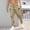 Khaki, variant on LADIGASU Men's Solid Color Casual Elastic Waistband Drawstring Pocket Workwear Pants